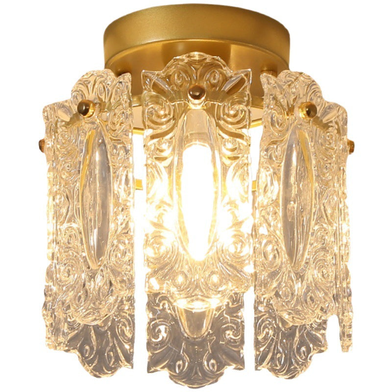 Crystal Chandelier Hallway Ceiling Light
