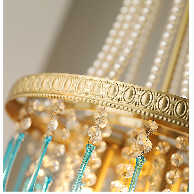 American Minimalist Retro Crystal Chandelier