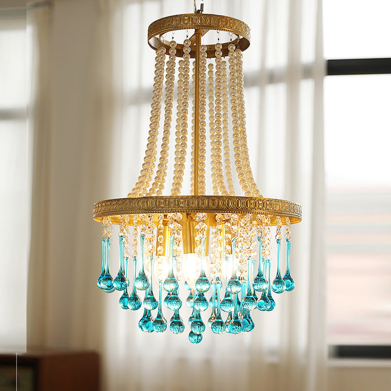 American Minimalist Retro Crystal Chandelier