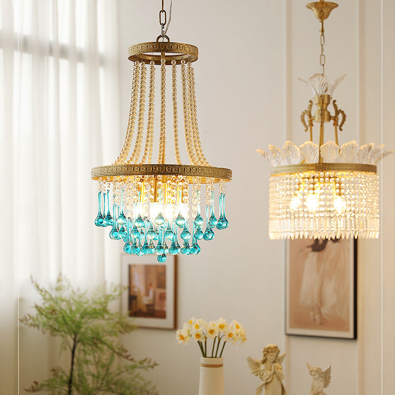 American Minimalist Retro Crystal Chandelier