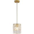 Italian-Style Light Luxury Crystal Bedside Chandelier