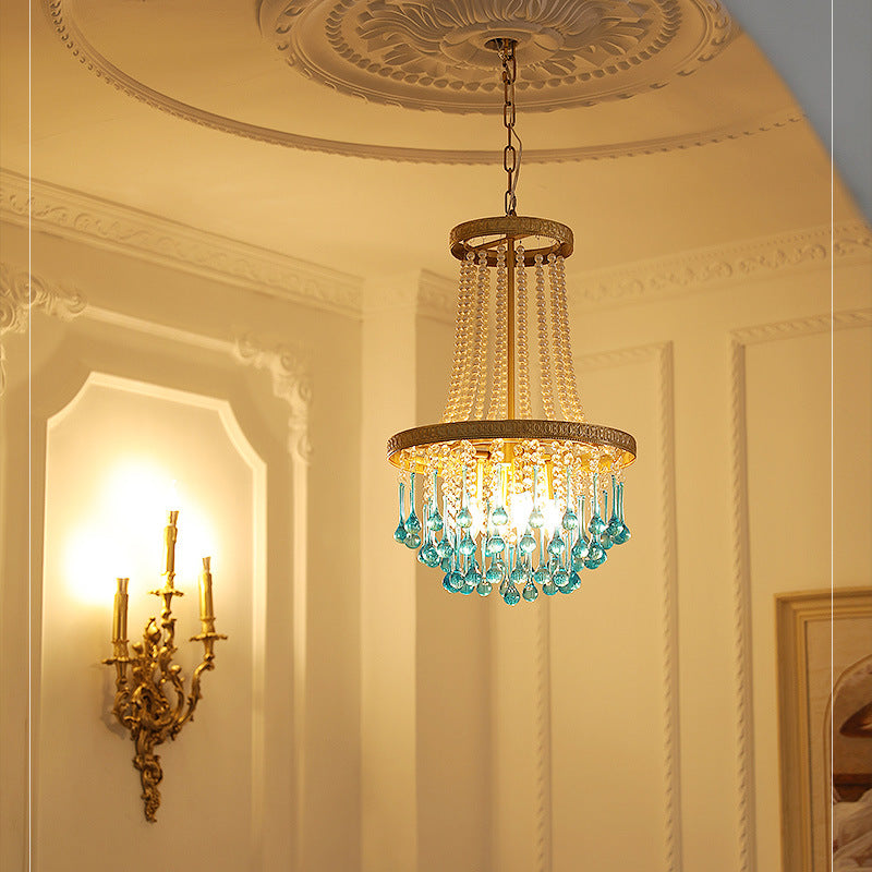 American Minimalist Retro Crystal Chandelier