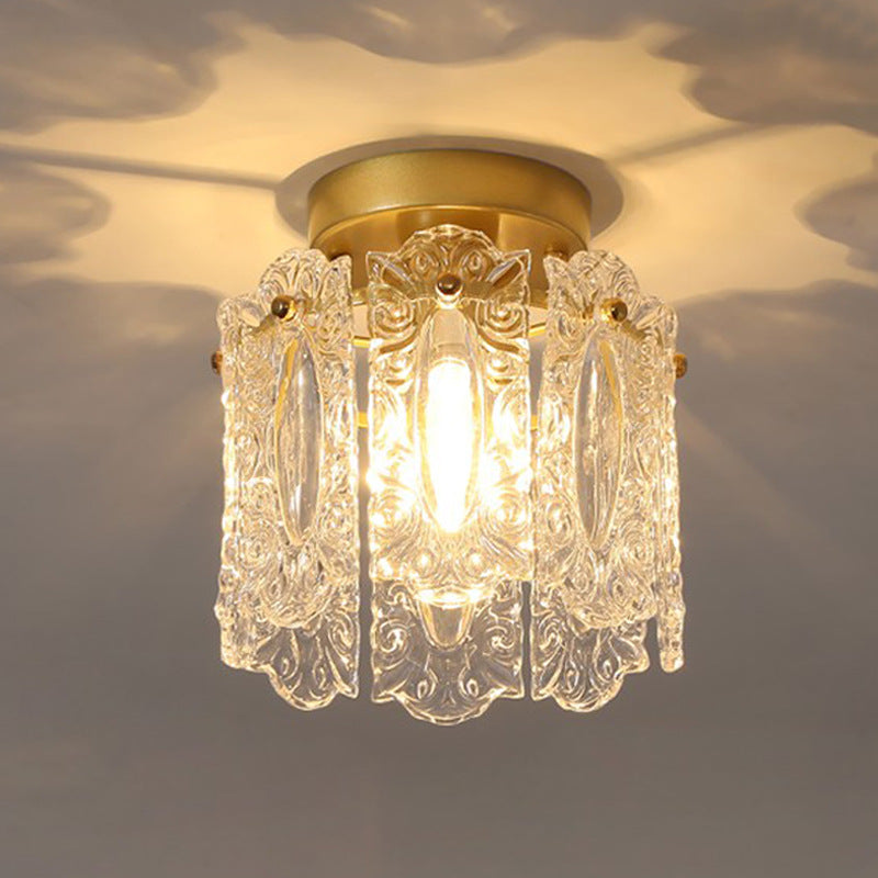 Crystal Chandelier Hallway Ceiling Light