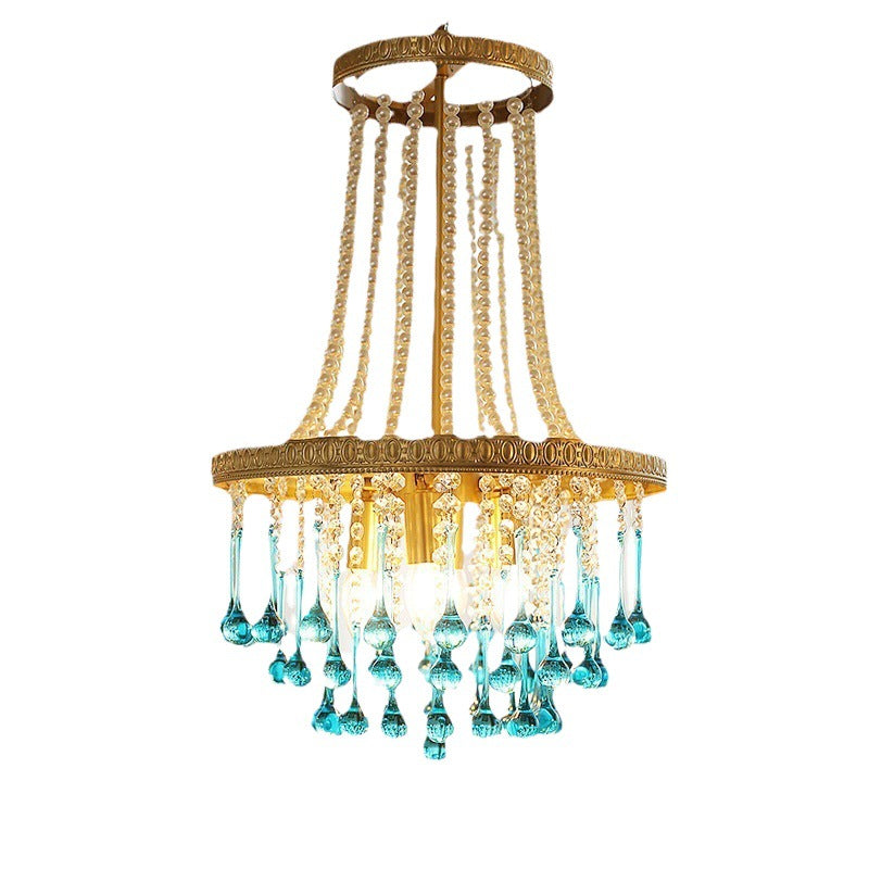 American Minimalist Retro Crystal Chandelier