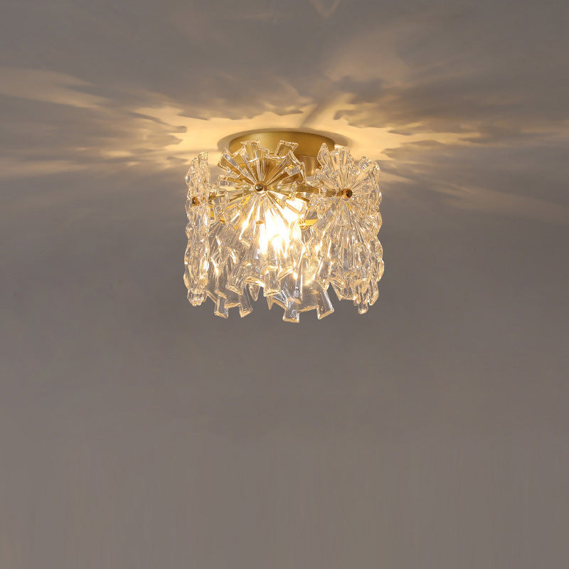Crystal Chandelier Hallway Ceiling Light